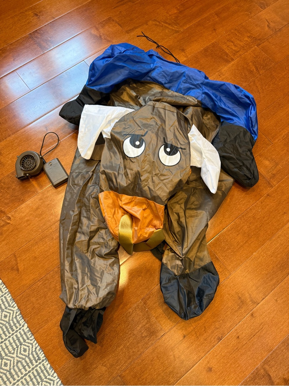 Inflatable Bull Rider Costume - Picture 2 of 3